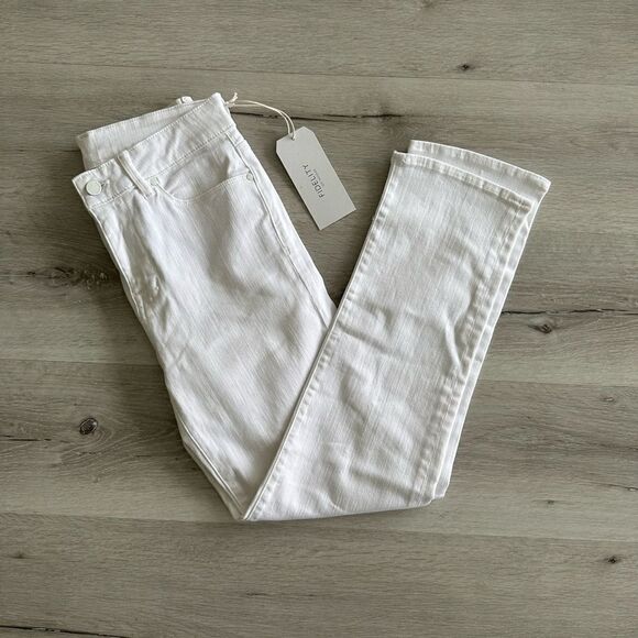 Fidelity Cher Jeans Starlett White 28 NWT - Picture 7 of 7